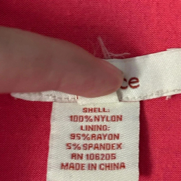 Sundance | lace overlay | coral | sleeveless | midi | dress | size 6 - Picture 10 of 11